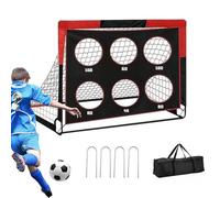 Football Goals for Backyard - Pop Design Target Toy Soccer Goals |Soc-CER Go-ALS for Backyard 4 Ft Wide X 3 Ft High Folding Rectangular Outdoor Soccer Goal F-Or Kids, Boys