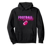 Football Grandma Breast Cancer Awareness Octobre Bright Pink Sweat à Capuche