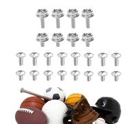 Football Hat Repair Kit - 24 Pieces Multifunctional Stainless Steel Parts for Maintenance | Precise Replacement Components with Easy Assembly, Ideal for Sports Teams, Home Repair, Equipment Shops