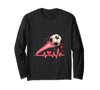 Football Heartbeat Motion Energy Art Manche Longue