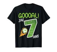 Football j'ai 7 ans anniversaire d'un garçon T-Shirt
