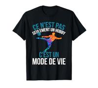 Football Jouer Foot C'est Un Mode De Vie Sports Footballeur T-Shirt