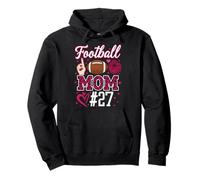 Football Mom #27 Une mère, Une Femme, Une supportrice, Une Fille, Un Fils, Fan Sweat à Capuche
