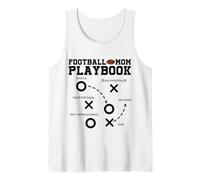 Football Mom Playbook Funny Game Day Season Strategy Débardeur