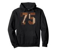 Football Numéro 75 Vintage Team Player Sport Fan Sweat à Capuche