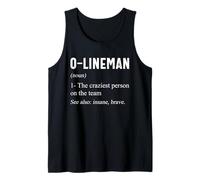 Football Offensive O-Lineman Définition Funny Sports Lineman Débardeur