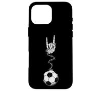 Football Player Coach Team Cool Retro Vintage 90s Alt Metal Coque pour iPhone 16 Pro Max