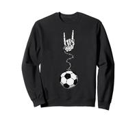 Football Player Coach Team Cool Retro Vintage 90s Alt Metal Sweatshirt
