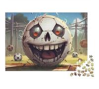 Football Puzzle - 1000 Piece Sports Casse-tête Apaisant & Défi De Décoration Maison (Plaisir Familial, 12 Ans+)