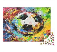 Football Puzzle 1000 Pièces Adultes - Puzzle Adulte 1000 Pièces - Puzzle À Impression De Haute Qualité - Puzzle Art 1000pcs (75x50cm)