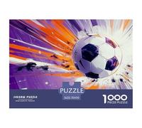 Football Puzzle 1000 Pièces Educa Jouet en Bois Cadeau Unique De l'art De La Décoration Jeu Éduchatif Challenge Toy Adultes Et Enfants À Partir De 14 Ans 70x50cm/1000pcs