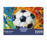 Football Puzzle 1000 Pièces Educa Jouet en Bois Cadeau Unique Décoration Intérieure Jeu Éduchatif Challenge Toy Adultes Et Enfants À Partir De 14 Ans 38x26cm/1000pcs
