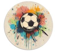 Football Puzzle De 1000 Pièces pour Sports Basketball Physical Educhation Filles Cadeau Original DécoRation Murale Classiques Encastrement Parfait Qualité Premium 1000pcs (67.5x67.5cm)