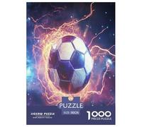 Football Puzzles 1000 Pieces Cadeau Unique Jeu Éduchatif Défi Jouet À De Qualité Supérieure Peinture Art pour Adultes Et Enfants 38x26cm/1000pcs