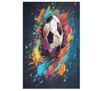 Football Puzzles en Bois Adultes Et Adolescents 1000 Pieces EnfFourmis Puzzle Décoration Mur Moderne Art Jouets Cadeau IntéressFourmis 78×53cm