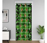 Football Rideau de Porte 132x203cm Rugby Rideau Occultant Rideaux pour Chambre à Coucher Salon Rideaux Exterieur d'entrée Type Sportif Championship Sport Arena Rideaux Interieur Salon Chambre