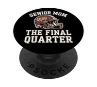 Football Senior, Maman, mère, Jour du Match du dernier Quart 2026 PopSockets PopGrip Adhésif