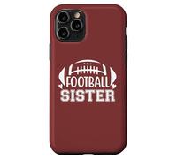 Football Sister That's My Big Bro Little Sisters Biggest Fan Coque pour iPhone 11 Pro
