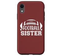 Football Sister That's My Big Bro Little Sisters Biggest Fan Coque pour iPhone XR