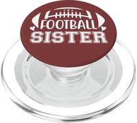Football Sister That's My Big Bro Little Sisters Biggest Fan PopSockets PopGrip pour MagSafe
