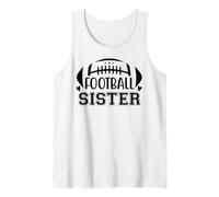 Football Sisters That's My Big Bro Little Sister Biggest Fan Débardeur