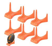 Football Stand | 6PCS Ball Holder | Portable American Space-Saving