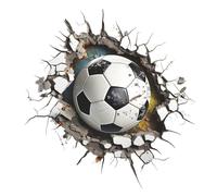 Football Stickers Muraux - Décalque de Football,Autocollants Décoratifs Mural pour le Soccer | pour la Chambre des Garçons, le Salon, les Fenêtres, les Portes, la Crèche