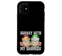 Football Sunday with My Gnomies American Football GNOME Dad Coque pour iPhone 11