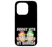 Football Sunday with My Gnomies American Football GNOME Dad Coque pour iPhone 15 Pro