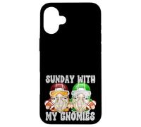 Football Sunday with My Gnomies American Football GNOME Dad Coque pour iPhone 16 Plus