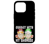 Football Sunday with My Gnomies American Football GNOME Dad Coque pour iPhone 16 Pro