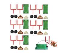 Football Table Game - Indoor Sports Parties Accessories Interactive Activities | Table Top Sports Games with Goal Post and Cards Finger Toys for Holiday Birthday