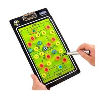 Football Tableau Tactique Coach Magnétique Stratégie de d'entraînement Plaque Portable Compétition Coaching Marqueur Livre Book Set
