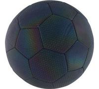Football Taille 5 Football Holographique/réfléchissant - Cadeaux Football Garçons - Football pour l'intérieur et l'extérieur - Enfants et Adultes - Nylon - Noir