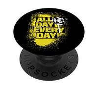 Football Toute la journée Tous Les Jours PopSockets PopGrip Adhésif