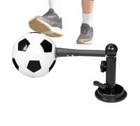 Football Trainer - Practice Tether, Solo Kicking Item For Outdoor Park, Elastic Cord With Flexible Strap, Skill Enhancer, Sport Rig For Field, Warmup, Garage, Club, Boys, Girls And Indoor School