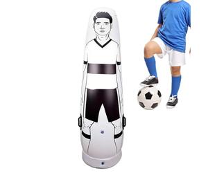 Football Training Defender Wall,Safe Portable Heavy Duty Infllatable Practice Aid | Training Equiipment Soccer Kick Defender,for Adults Professionals Enthusiaasts Beginners Boys Kids Teen