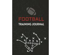 Football Training Journal Hardcover - Christian Weekly Workout Planner, Notebook Gift for Men & Women Coaches and Players, High School College & ... for Appreciation Gifts, 1 year weekly planner