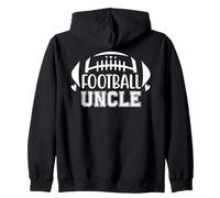 Football Uncle Loud and Proud Uncle Football Greatest Fan Sweat à Capuche