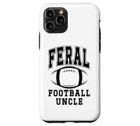 Football Uncle Loud Proud Feral Uncle Football Greatest Fan Coque pour iPhone 11 Pro