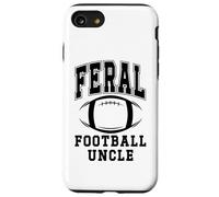 Football Uncle Loud Proud Feral Uncle Football Greatest Fan Coque pour iPhone SE (2020) / 7/8