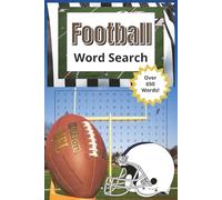 Football Word Search: Friday Night Light Word Puzzles, 6x9, 110 pages, 50+ Puzzles