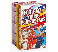 Football Young Superstars 12 Books Box Set: (Jude Bellingham, Marcus Rashford, Phil Foden, Bukayo Saka, Kylian Mbappe, Erling Haaland)