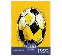 FootballPuzzle 1000 Pièces Cadeau Unique Jeu Éduchatif Défi Jouet À De Qualité Supérieure Peinture Art pour Adultes Enfants 70x50cm/1000pcs