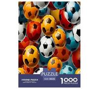 FootballPuzzle 1000 Pièces Educa Jouet en Bois Cadeau Unique De l'art De La Décoration Jeu Éduchatif Challenge Toy Adultes Et Enfants À Partir De 14 Ans 38x26cm/1000pcs