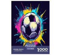 FootballPuzzle 1000 Pièces Educa Jouet en Bois Cadeau Unique Décoration Intérieure Jeu Éduchatif Challenge Toy pour Adultes Et Enfants À Partir De 12 Ans 38x26cm/1000pcs