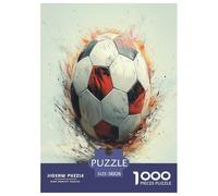 FootballPuzzle 1000 Pièces Educa Jouet en Bois Jeu D'Intelligence Décoration Intérieure Jeu Éduchatif Challenge Toy Adultes & Enfants des 14 Ans 38x26cm/1000pcs