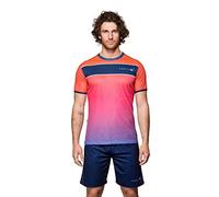 Footex Ensemble Padel pour homme, T-shirt et short avec poches en tissu respirant léger, fabriqué en Italie, Ponza, Medium