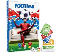 FOOTIME - Jeu de Société - Jeu de Football pour Enfants, Ados et Adultes - Matchs Rapides et Fun - 2 à 4 Joueurs - Cadeau Original Dès 8 Ans