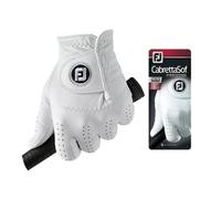 Footjoy CabrettaSof - Gants de Golf pour la Main Gauche (Composite) Couleur: Blanc Taille: S